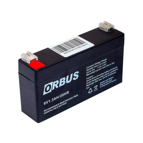 Orbus 6 Volt 1.3 Amper Akü