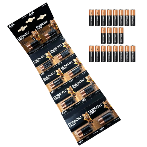 Duracell 1.5 Volt AAA 2'Li Paket Pil